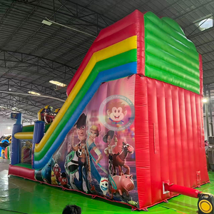 Tobogán Acuático Inflable Grande y Económico para <span class=keywords><strong>Alquiler</strong></span> en Fiestas - Product Image 3