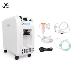 Concentrador de Oxígeno Veterinario de 3L, 5L, 7L y 10L, Salida de Oxígeno Estable, Soporte Respiratorio de Emergencia para Animales, Clínicas <span class=keywords><strong>Veterinarias</strong></span> - Product Image 2