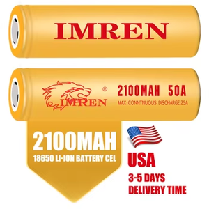 New arrivals imren INR-18650 2100mAh 50A /3000mAh 40A Lithium ion có thể sạc lại pin 18650 Liion di động cho xe điện - Product Image 1