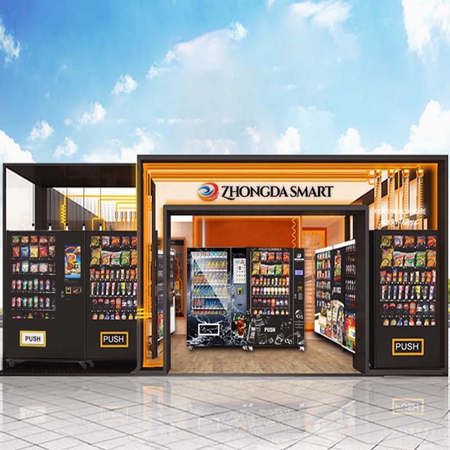 Europe 24/7 Convenience Store Vending Machine Smart Vending Machines Automatic Maquina Expendedora