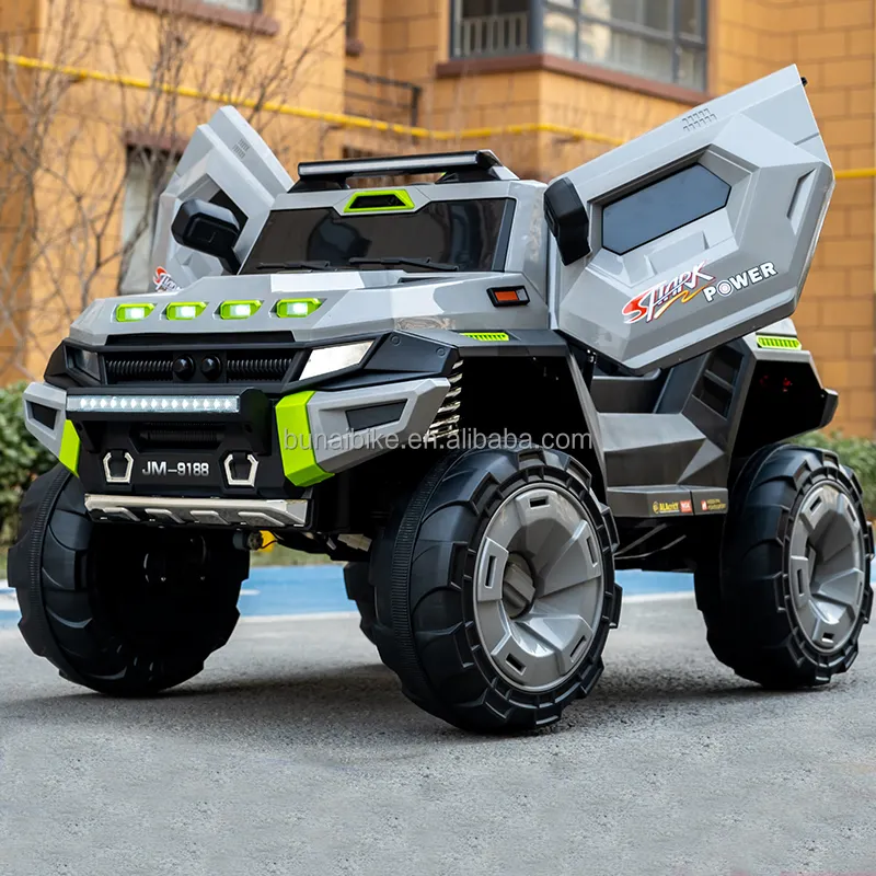 Детский электромобиль с пультом дистанционного управления От 2 до 10 лет/игрушечный автомобиль с батарейным аккумулятором большого размера/детский автомобиль