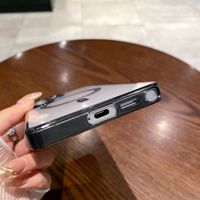 Étui magnétique transparent de luxe de style INS pour Samsung S25 S24 S23 Plus ultra, coque antichoc en acrylique de haute qualité