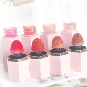 Colorete de mejillas a prueba de manchas que brilla, rubor líquido en crema rosa vegana personalizado, rubor de etiqueta privada, maquillaje rubor - Product Image 4