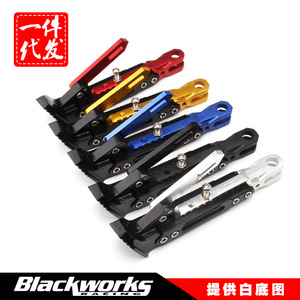 ขาตั้งจอดรถมอเตอร์ไซค์แบบปรับได้ CNC สีดำ สำหรับติดตั้งด้านหลัง เพิ่มความปลอดภัยในการขับขี่ - Product Image 4