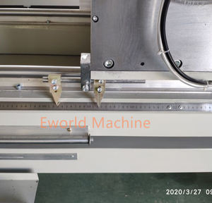 Festival de adquisiciones de septiembre, sierra ingletadora automática de doble cabeza, máquina de corte de perfil de aluminio Cnc, sierra de dos cabezas - Product Image 4