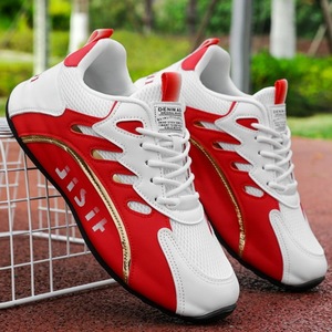 Chaussures de basket-ball pour hommes, dessus en PU, semelle en caoutchouc, doublure en coton, modèle toutes saisons - Product Image 3