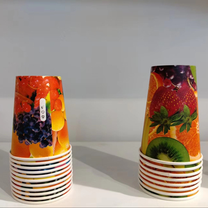 Gobelets en papier disponibles en OEM/ODM, fabriqués au Vietnam, avec revêtement intérieur, à paroi simple ou double ondulée, jetables, impression personnalisée sur mesure. - Product Image 1