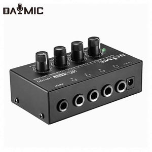 Amplificador de Audio Profesional DAYMIC Mini HA400 de 4 Canales, Metálico, para el Hogar, con Adaptador de 12V CC - Product Image 3