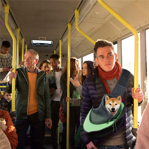 Pet <b>Carrier</b> <b>Backpack</b> Breathable Mesh Semi Circle Portable For Dog <b>Cat</b> Travel Outdoor Use - Product Image 4