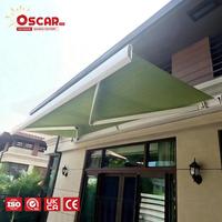 Auvent de toit avec fonctions pare-soleil et imperméables, design innovant et élégant, idéal pour les patios, les jardins, les cours arrière, auvent cassette complet