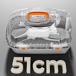 Küçük ve Orta Boy Evcil Hayvanlar İçin Hava Taşıma Çantası, Havalandırmalı Kedi ve Köpek Taşıyıcısı - Product Image 6