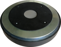 Haut-parleur de haute qualité avec bobine vocale de 75 mm, diaphragme en titane, aimant en ferrite, puissance maximale de 160 W, compression de puissance, tweeter