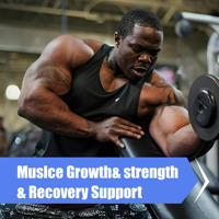 MOQ más bajo Clear Whey Isolate Protein Powder Soporte para el crecimiento muscular Suplemento sanitario Protein Powder Formulado para mujeres Hombres