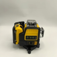 Niveau laser vert de précision industriel à 360 degrés, 12 lignes verticales, 3 côtés, niveaux laser rotatifs à 360 degrés pour utilisation en extérieur