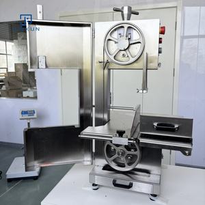 JKB-280S เลื่อยกระดูกแบบเต็มตัวขนาด1800วัตต์304 1830มม. กล่องตะกรันใบมีดสเตนเลสสตีลหยุดฉุกเฉิน110/220/240V สภาพใหม่ - Product Image 4