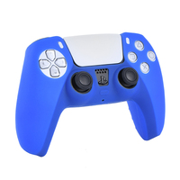 Coque de protection en silicone souple pour PS5, étui de protection pour manettes DualSense
