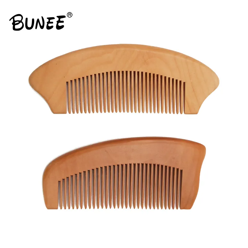 New Fashion Beard and Mustache Wood Comb for Balms and Oil Anti-Static Pocket Size for all types of Beards