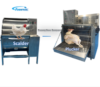 Machine à plumer les volailles automatique en acier inoxydable, équipement de déplumeage pour l'abattage et le traitement des poulets, canards et oies