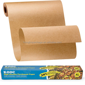 Tùy Chỉnh Thiết Kế In Ấn Giấy Da Giấy Trên Cuộn Không Dính Giấy Da Giấy Cho Nấu Ăn Và Nướng Lò An Toàn Thực Phẩm Gói Giấy Tờ - Product Image 3