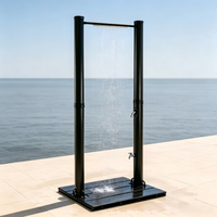 Douche solaire autonome CYEN 2026 40L grande capacité, économe en énergie, chauffée pour piscine et jardin