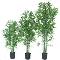 Plante en bambou artificielle de Style nordique, bonsaï décoratif pour l'extérieur, très réaliste, nouveau Design,
