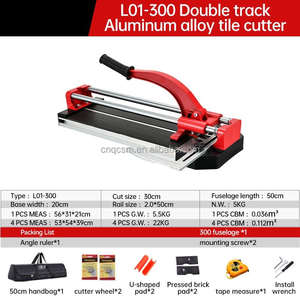 300-1200 डबल-ट्रैक एल्यूमीनियम मिश्र धातु टाइल पुश चाकू काटने मशीन औद्योगिक 4-12 मिमी कटौती ठोस स्टील रेल लेजर - Product Image 4