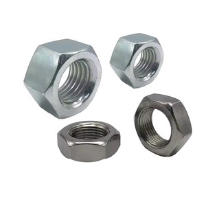 Tuercas hexagonales de precisión con brida de acero inoxidable, tuercas de seguridad de nailon M3 M6 M8 M10 M12 M14 M16, tuercas antirrobo - Product Image 4