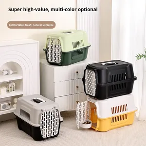 Переноска для животных Pet Air Box Модель 303: Портативная, с пластиковой дверцей, оптом для кошек и собак, для путешествий на автомобиле и авиаперевозок - Product Image 2