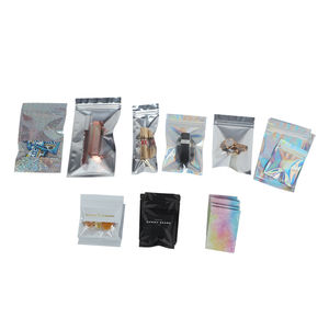 Custom <strong>Printed</strong> Moisture Proof Zip Lock Metallic+CPE <strong>Sachets</strong> for CBD Food Packaging 3.5 Gram Bag - Product Image 5