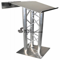 Topfinger 2024, Precio de Fábrica, Muebles Comerciales, Púlpito Moderno para Iglesia, Podio con Estructura de Truss