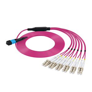 OM4 fiber optic MPO-LC vá dây <span class=keywords><strong>Multimode</strong></span> cáp thông tin liên lạc - Product Image 1