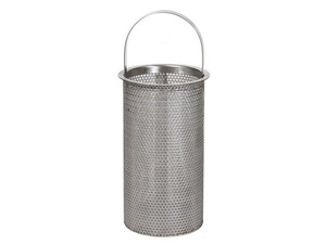 Filtre à panier en acier inoxydable de qualité industrielle 304 316L avec poignée à bride <span class=keywords><strong>pour</strong></span> conduites d'eau, d'eaux usées, d'huile et de liquides - Product Image 1