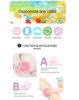 Hot Cold Pack Gel Warmer Reusable Microwave Warm Neck Shoulder Heated Heating Pad Portable Mini Hand Warmer Click Heat