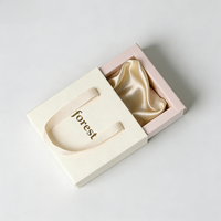 Elegante Caja de Regalo para Joyería con Cajón Deslizable y Logotipo Personalizado, con Asa y Almacenamiento para Collares y Pulseras