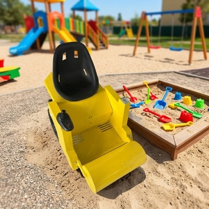 Mini-chargeuse-<span class=keywords><strong>pelleteuse</strong></span> électrique Leduole LT-2 pour enfants, construction en fibre de verre, fabriquée en Chine - Product Image 3
