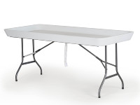 Vente en gros en usine de table de remplissage et de refroidissement en plastique de 6 pieds pour banquet