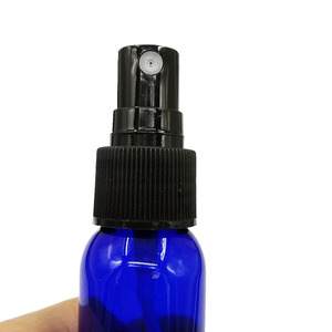 Pulverizador de bomba de plástico cosmético sin derrames de color blanco y negro 20/410 24/410 personalizado al por mayor para botellas - Product Image 1