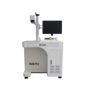 Máy tính để bàn xách tay UV sợi Laser đánh dấu máy kim loại máy khắc với raycus Max jpt nguồn laser tự động