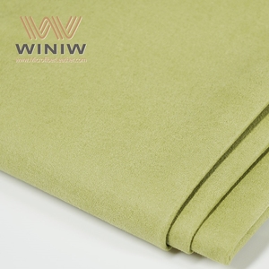 Độ bền kéo cao mùi miễn phí sợi nhỏ tổng hợp ultrasuede da lộn nubuck Vegan da nhân tạo cho vật liệu che - Product Image 2