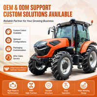 Tractor Agrícola LAWNIO con Envío Gratuito, Ruedas Ajustables Opcionales, Operación Multiusos para Cultivo, Tractor 4x4