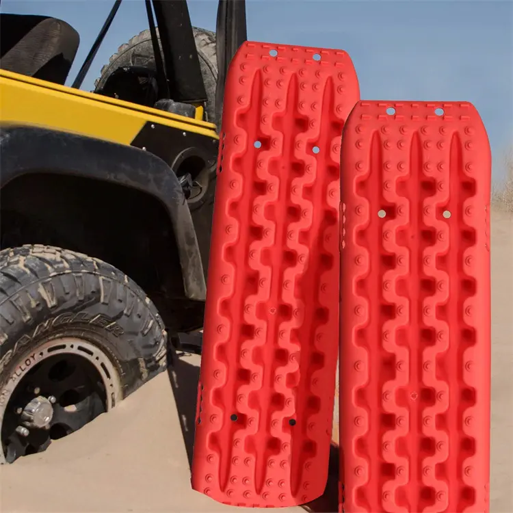 Tri Fold Recovery Sand pala Traction Recovery Board Kit Recovery Boards Traction Traction Tracks Mat per 4 x4 Jeep Off-Road