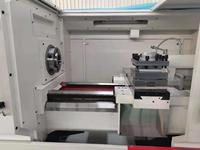 Tour à métaux horizontal CNC CK6150 à banc plat, haute précision, robuste, commande GSK, broche simple, 2 axes, haute précision