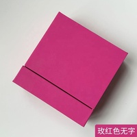 Boîte de rangement et de présentation pour bijoux en carton rigide durable, avec gaufrage, pelliculage UV mat et tiroir, pour boucles d'oreilles, emballage tendance pour produits de manucure