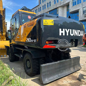 Excavadora de Ruedas Usada Hyundai R210 210W-9T en Venta, Excavadora de Ruedas Usada Original Hyundai 220LC, Equipo Pesado - Product Image 1