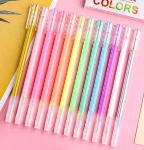 DIY Resaltador Pasteles Sketchi resaltador gel pluma escritura suave personalizado gel pluma Bloc de notas pluma especial - Product Image 2