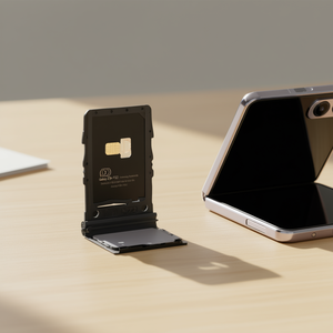 Pour Samsung Galaxy Z Flip4 F721 Accessoire - Tiroir SIM Noir - Product Image 3