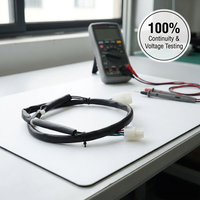 Konektor Kabel Gland PVC/PBT 16A 5-Pin 3-Fasa, Kabel Harness Industri, Gulungan Kabel Ekstensi Daya untuk Sepeda Motor dan Mobil