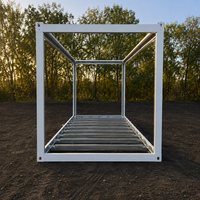 Maisons modulaires préfabriquées avec structure en acier galvanisé Q235, maison modulaire en conteneur moderne