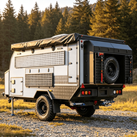 Caravanes de camping de luxe avec toilettes, mini-caravanes, caravanes tout-terrain
