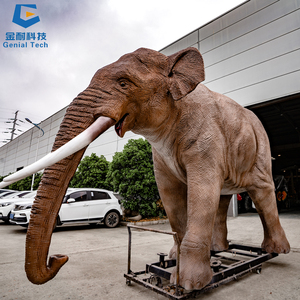 Mô hình voi animatronic chân thực kích thước thật, thiết bị giải trí công viên ngoài trời SGAA11 - Product Image 1